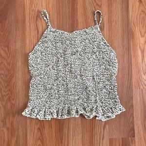 Ruched peasant top